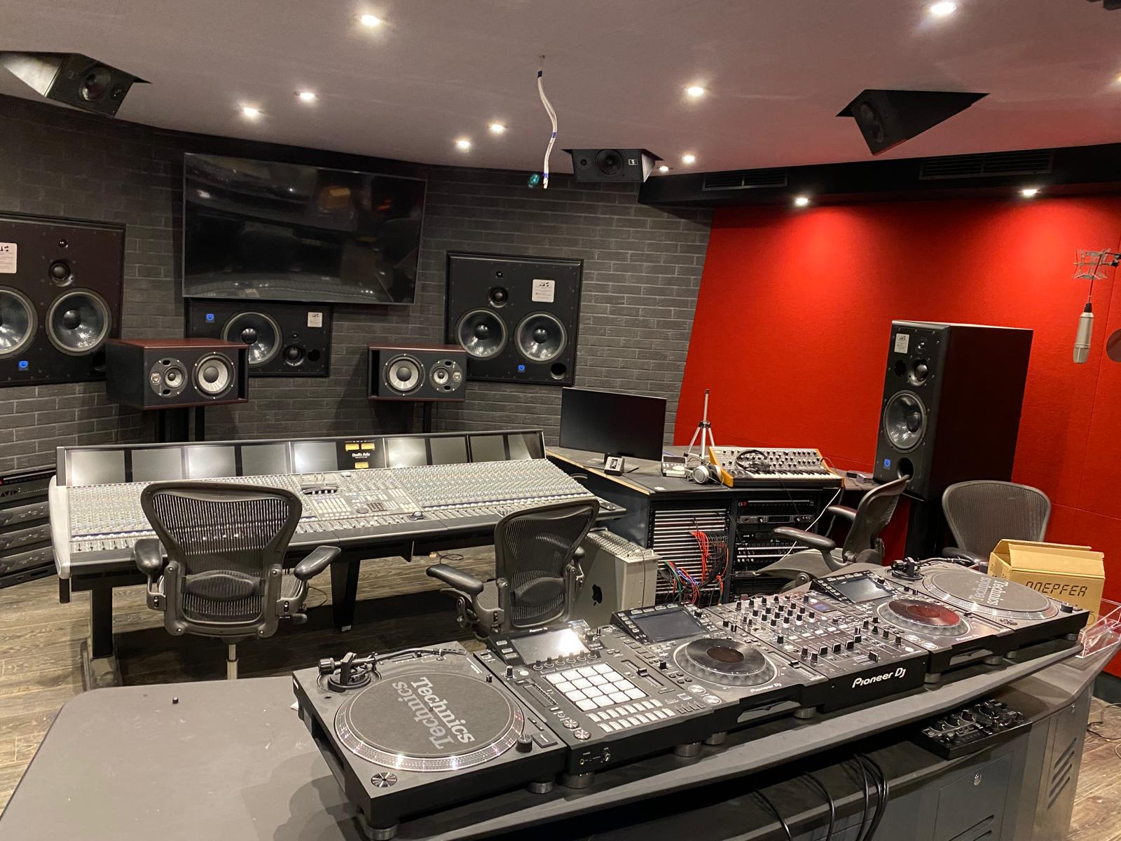 Idris Elba Recording Studio